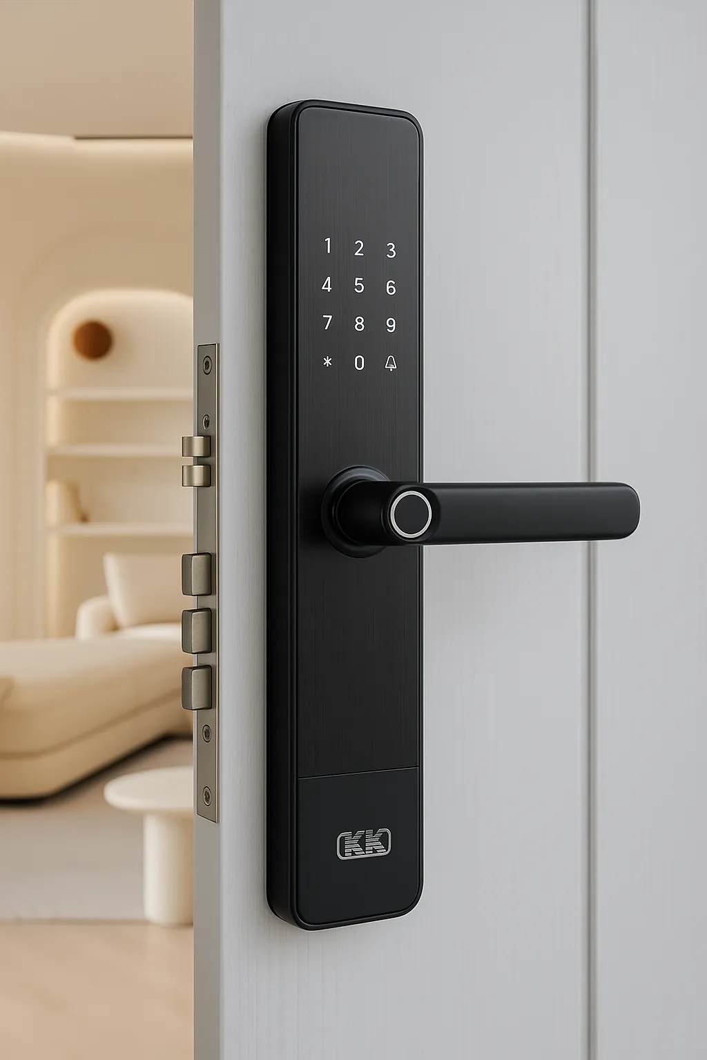 Cerradura Inteligente Wifi Apta Exterior 37.5×7.5 cm