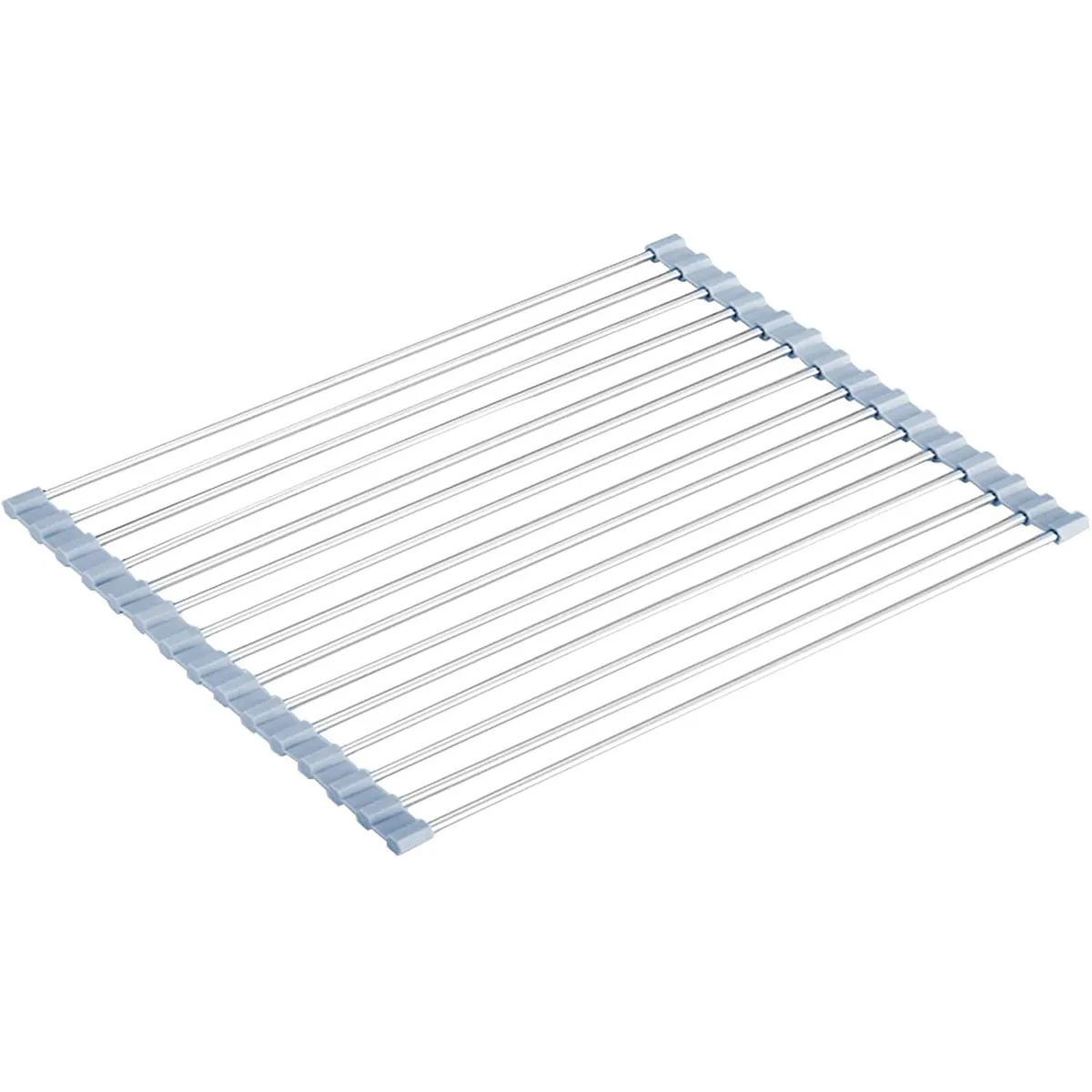 Secaplatos Plegable Multiuso de Acero Inoxidable 28×46 cm