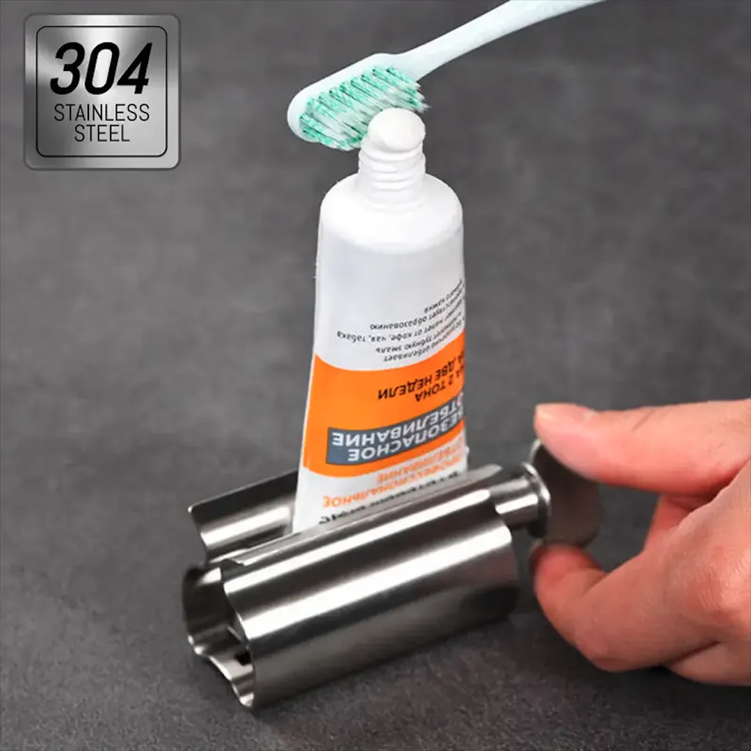 Imagen de Exprimidor de Pasta de Dientes de Acero Inoxidable 8×4×3 cm