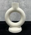 Adorno Ceramica Circulo 10×6.8×13.3 cm