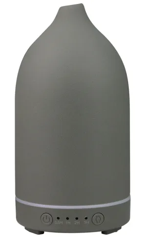 Humidificador USB de Ceramica Gris Oscuro Capacidad: 100Ml 18×9 cm