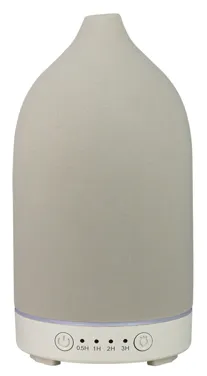 Humidificador USB de Ceramica Gris Claro Capacidad: 100Ml 18×9 cm