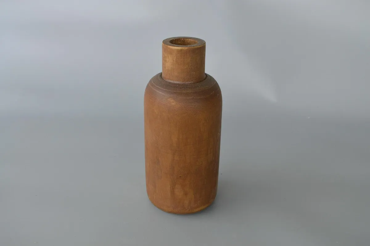 Botellon de Madera Laqueado 30×13×13 cm