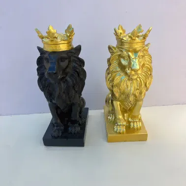 Leon "King" de Resina 23 cm