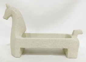 Figura "Troya" de Resina Textura Arena 17 cm