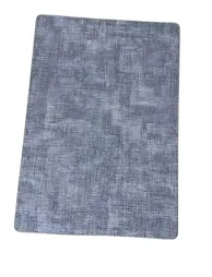 Individual Ecocuero "Rectangular" Gris Claro 30×45 cm