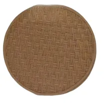 Individual "Tramas" Pp Tostado con Ecocuero 38 cm