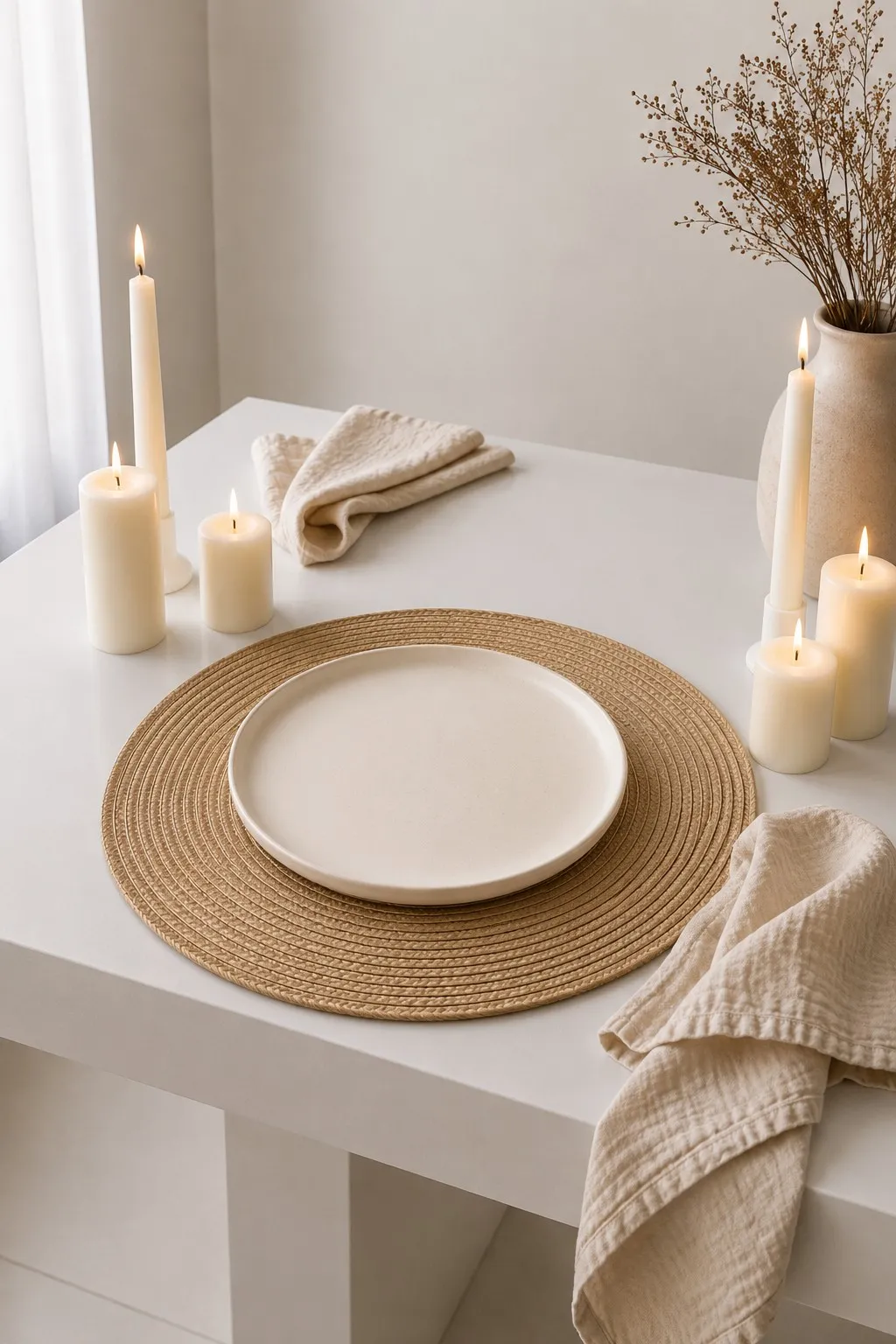 Individual "Circle" Pp Dorado 38 cm