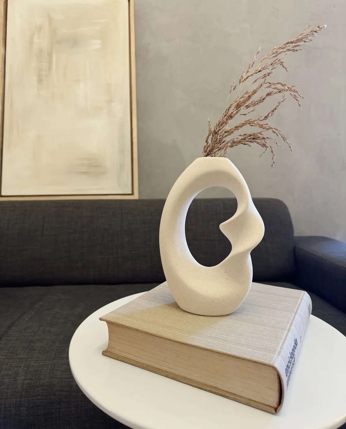 Adorno Ceramica Ondulado 14.5×7×21.2 cm