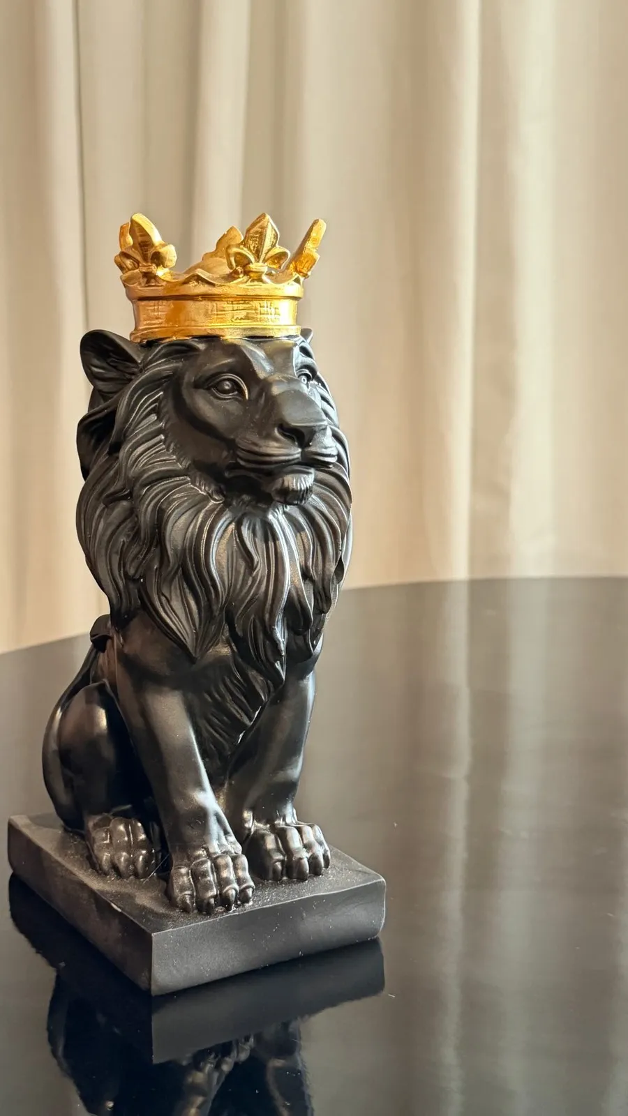 Leon "King" de Resina 23 cm