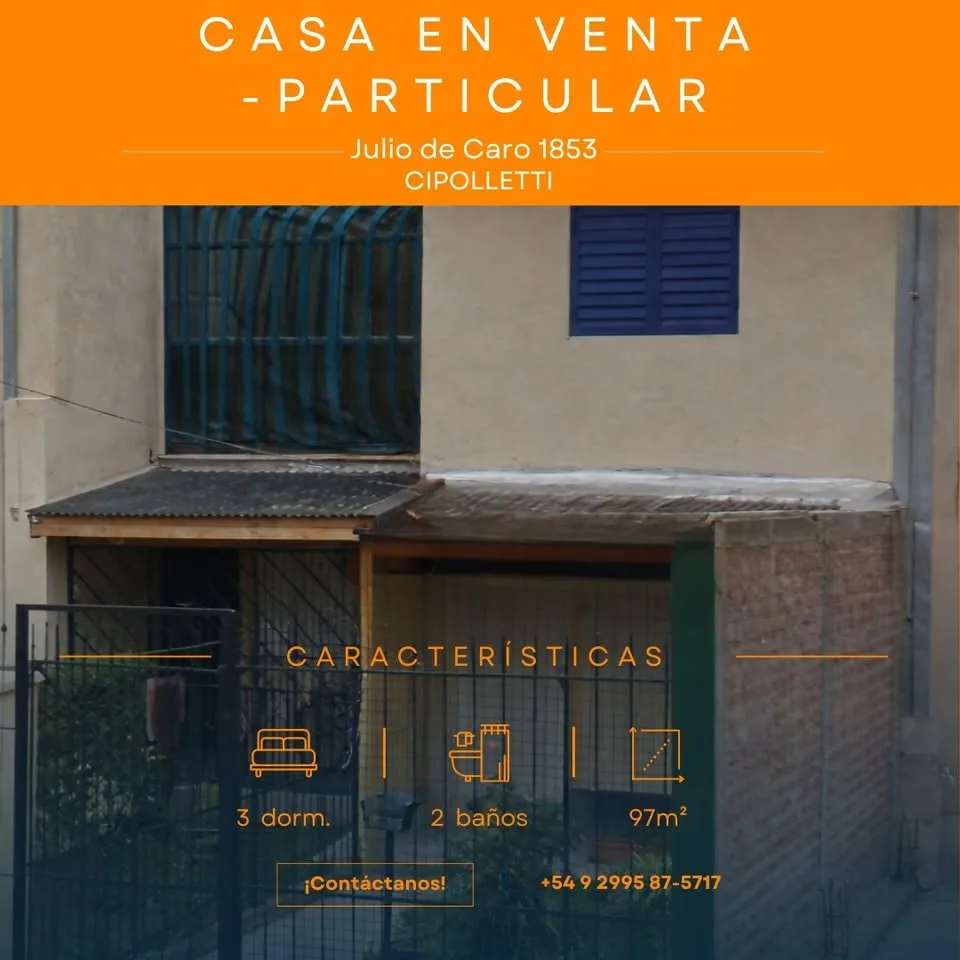 Duplex en venta 3 habitaciones 2 baños